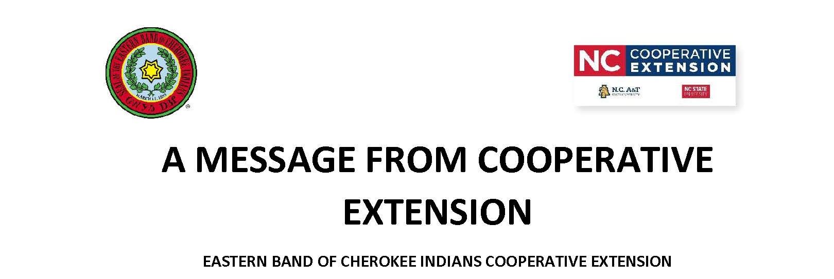 N.C. Cooperative Extension of EBCI logo image