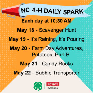 NC 4-H Daily SPARK: Week 9