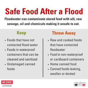 Cover photo for Food Safety Concerns With Power Outages and Floodwater From a Storm
